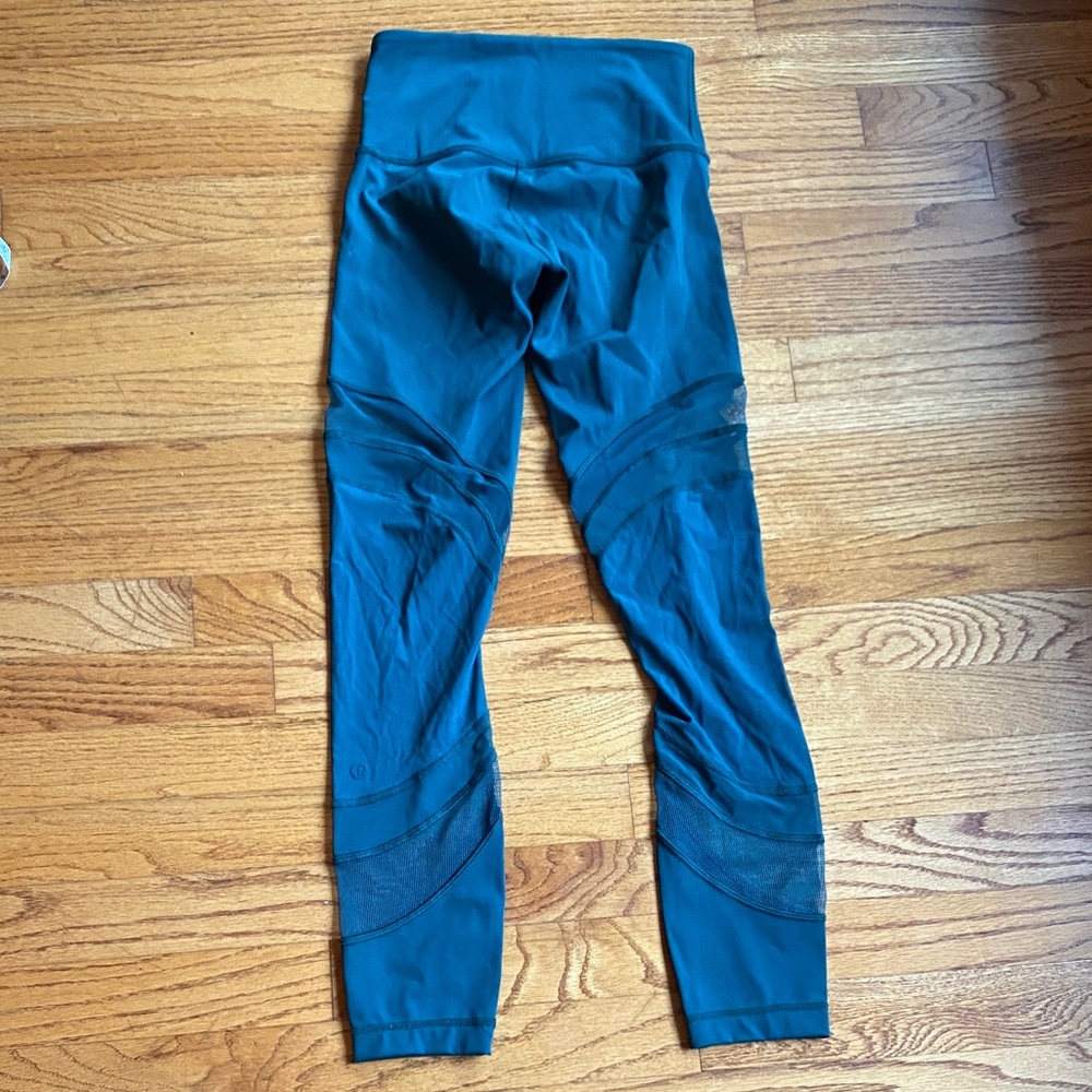 Lululemon Seek The Heat Tight *28" Green Jasper Size 2